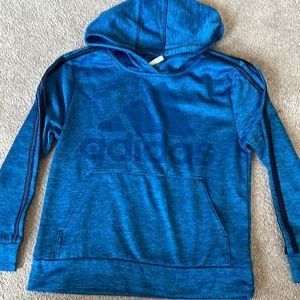 Adidas Blue hoodie youth S